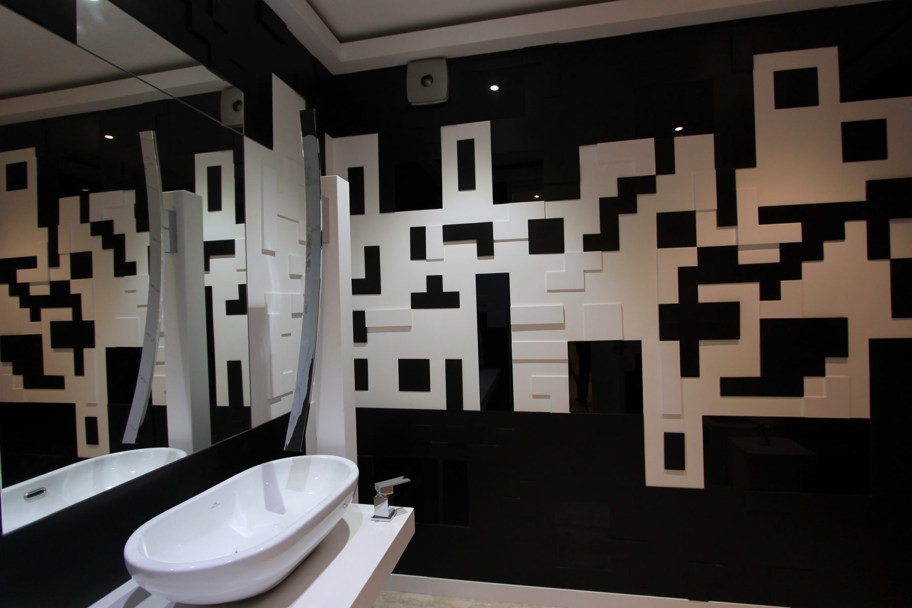 Sahil Nagpal Residence - Powder Toilet