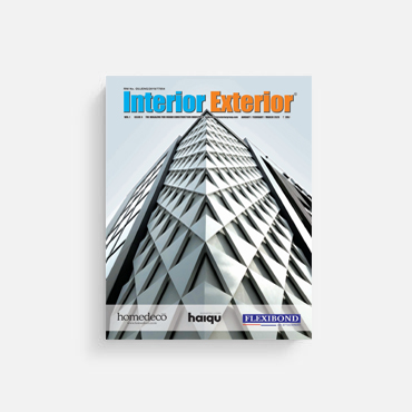 Interior Exterior March 2020 features JK House by Conarch Architects on the cover page